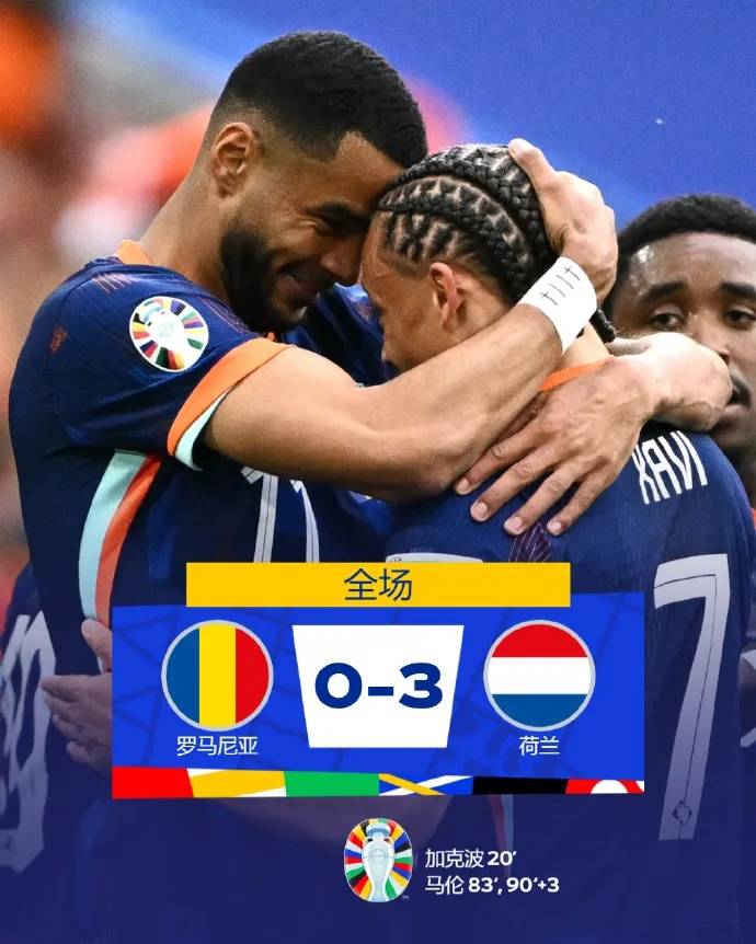 荷兰国家队踢进欧洲杯四强,射手梅开二度 荷兰国家队踢进欧洲杯四强,射手梅开二度