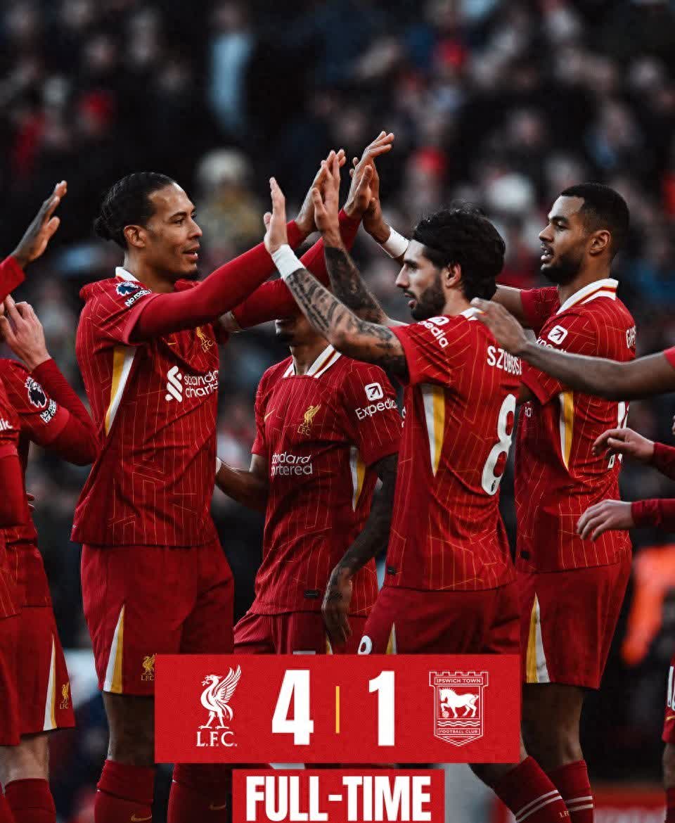 利物浦深耕主场优势，英超胜利美景引人陶醉！