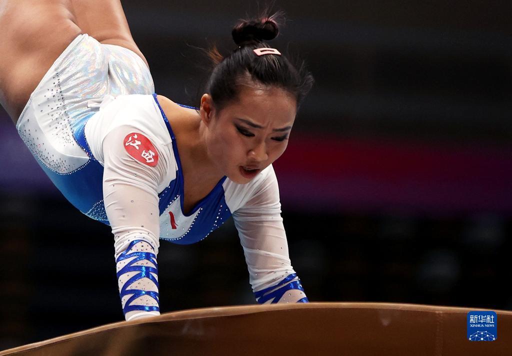 跳马选手表现神勇，备战全力冲刺