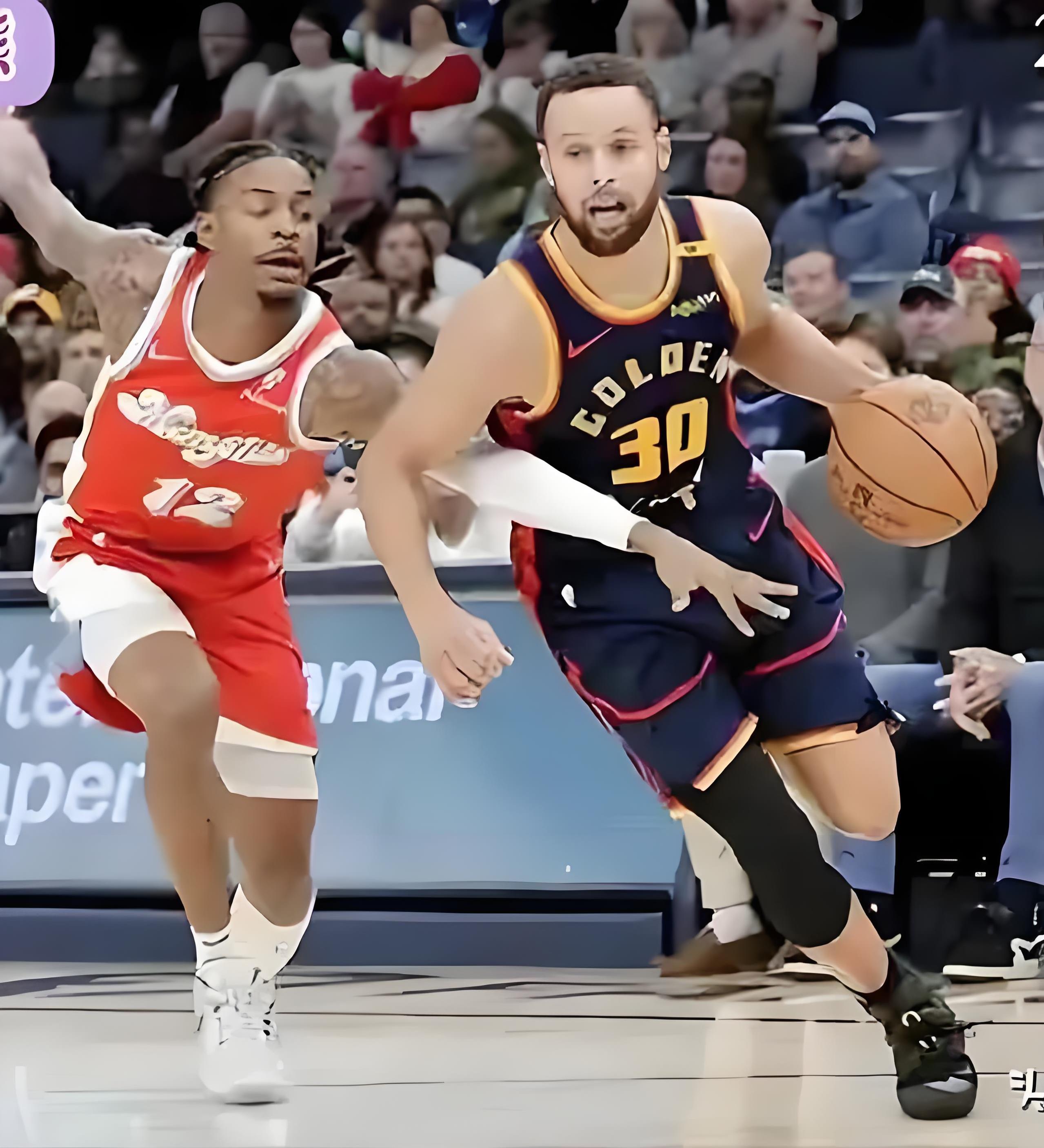 勇士不敌灰熊，库里状态低迷