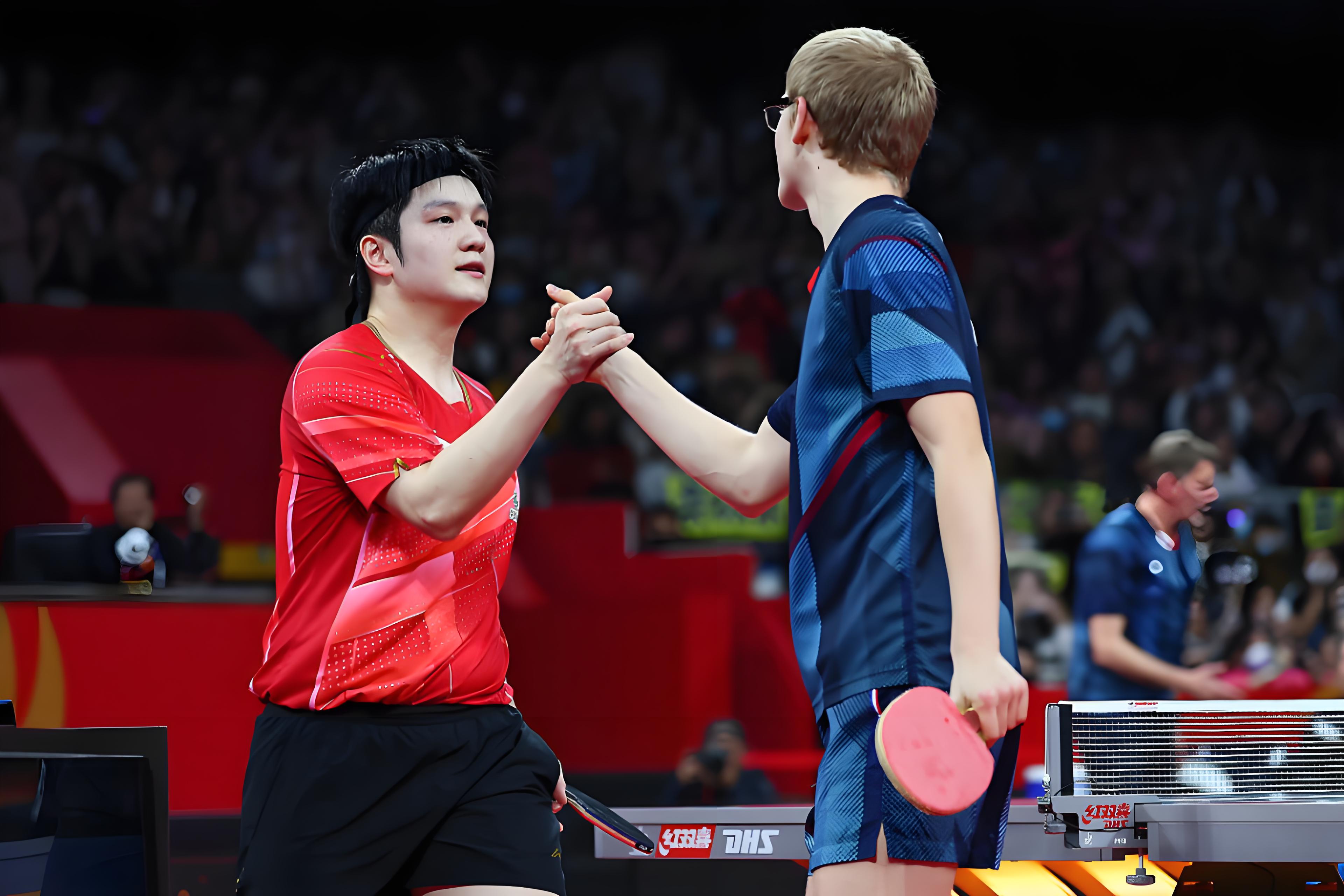 韩国队完胜法国队，樊振东点燃赛场