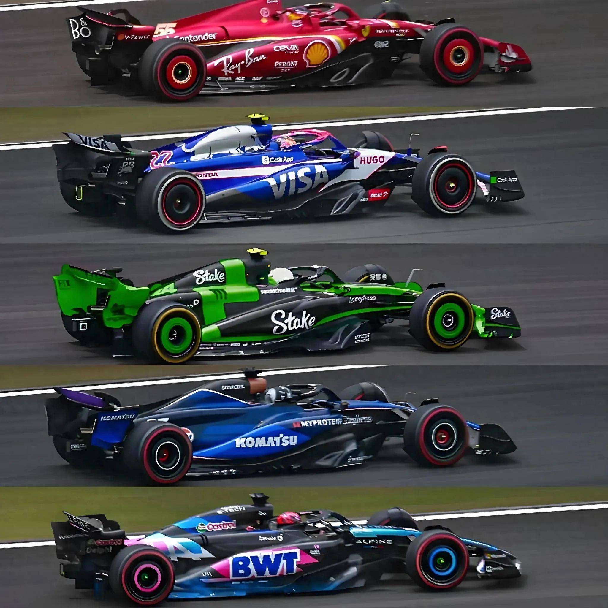 关于法拉利完胜雷诺车队，周冠宇点燃赛场的信息